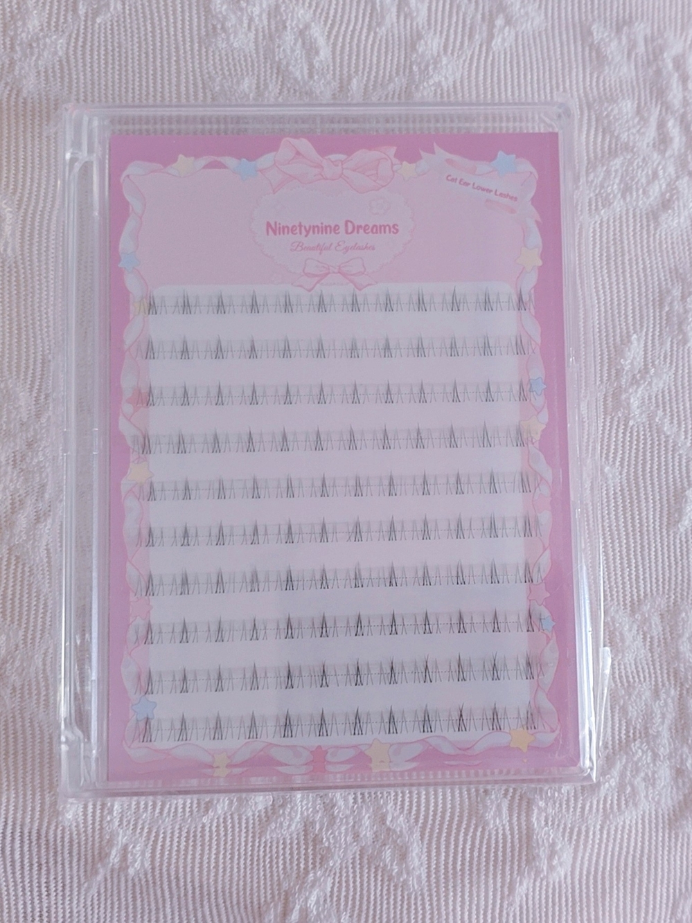 120PCs Cat Ear Lower Lashes